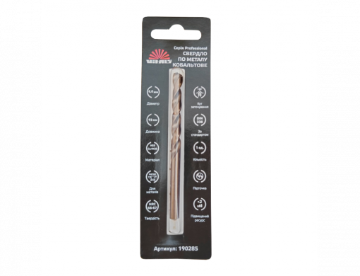 Сверло по металлу HSS-Co/M35 6.0 (1 шт) Vitals Professional