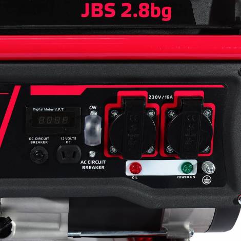 Бензиновий (газовий) генератор Vitals JBS 2.8bg