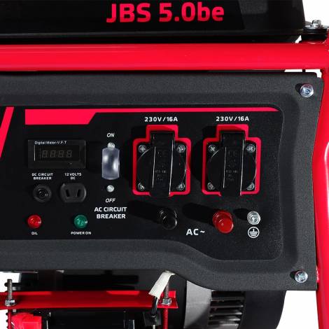Бензиновий генератор Vitals JBS 5.0be