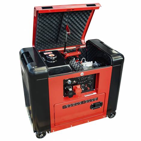 Генератор дизельный Vitals Master EST 7.0dsat dual power + ATS