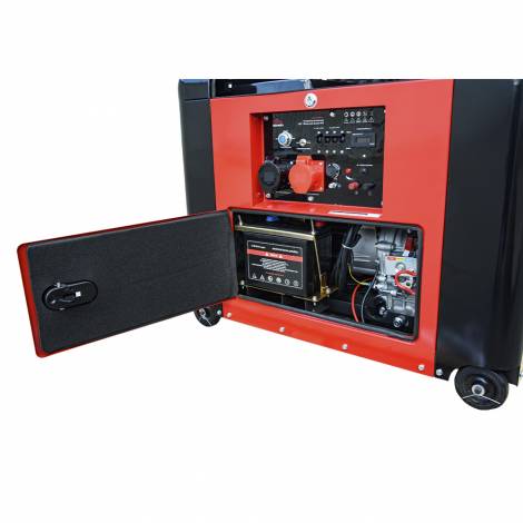 Генератор дизельный Vitals Master EST 7.0dsat dual power + ATS